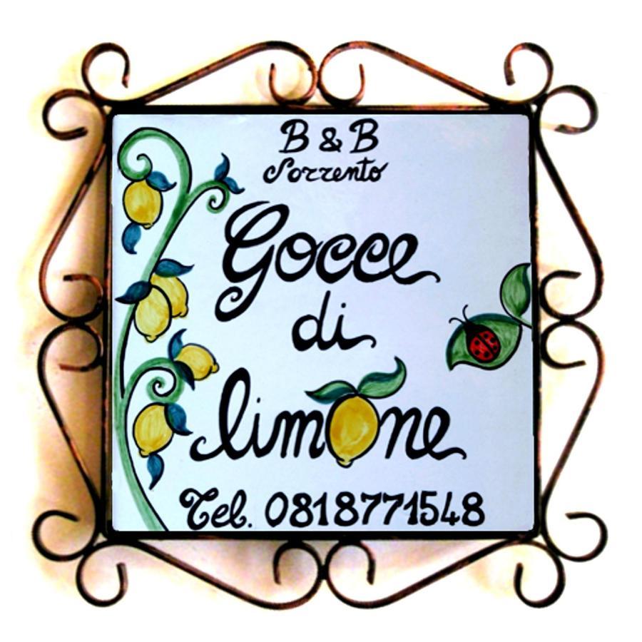 Gocce Di Limone B&B Sorrento Bagian luar foto